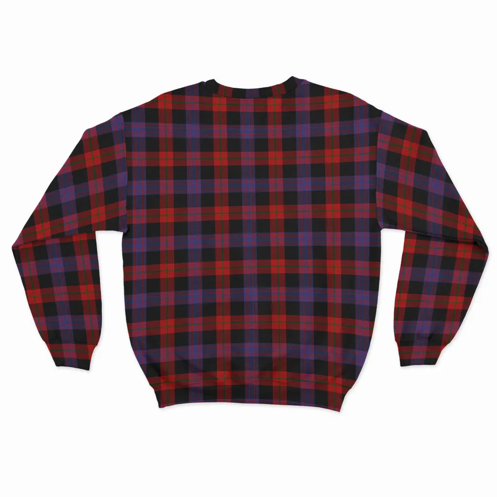 Broun Modern Tartan Sweatshirt