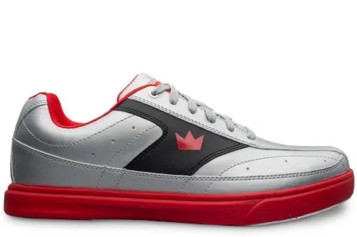 Brunswick Mens Renegade Flash Silver/Red