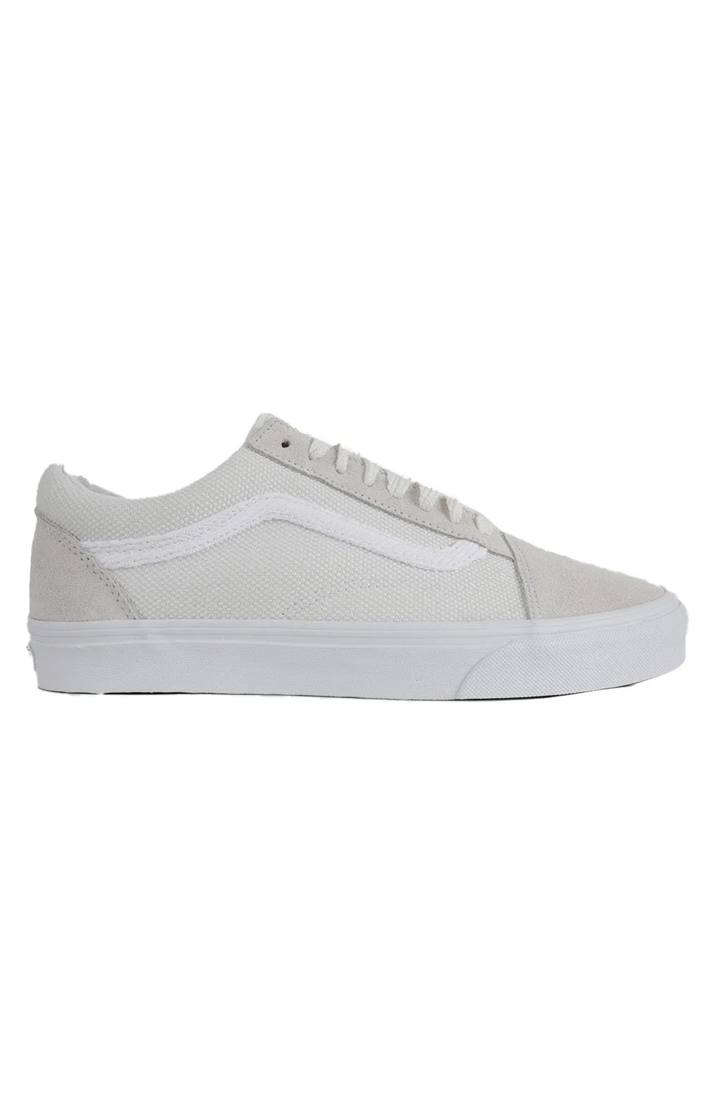 (BW2JVY) Textured Old Skool Shoes - Blanc De Blanc