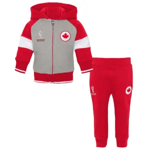 Canada Soccer Toddler Hood & Pant Set