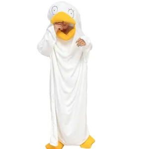 Christmas Pajamas Gintama Elizabeth Duck Blanket Unisex One-piece Bathrobe Nightgown