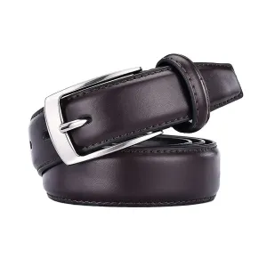 Classy Men Classic Brown Leather Belt