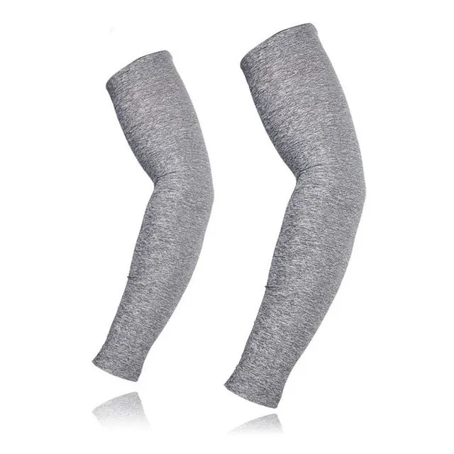 Compression Running Cycling Arm Warmer Sun UV Protection Basketball Volleyball Golf Sports Arm Sleeves Bicycle Bike Arm Covers