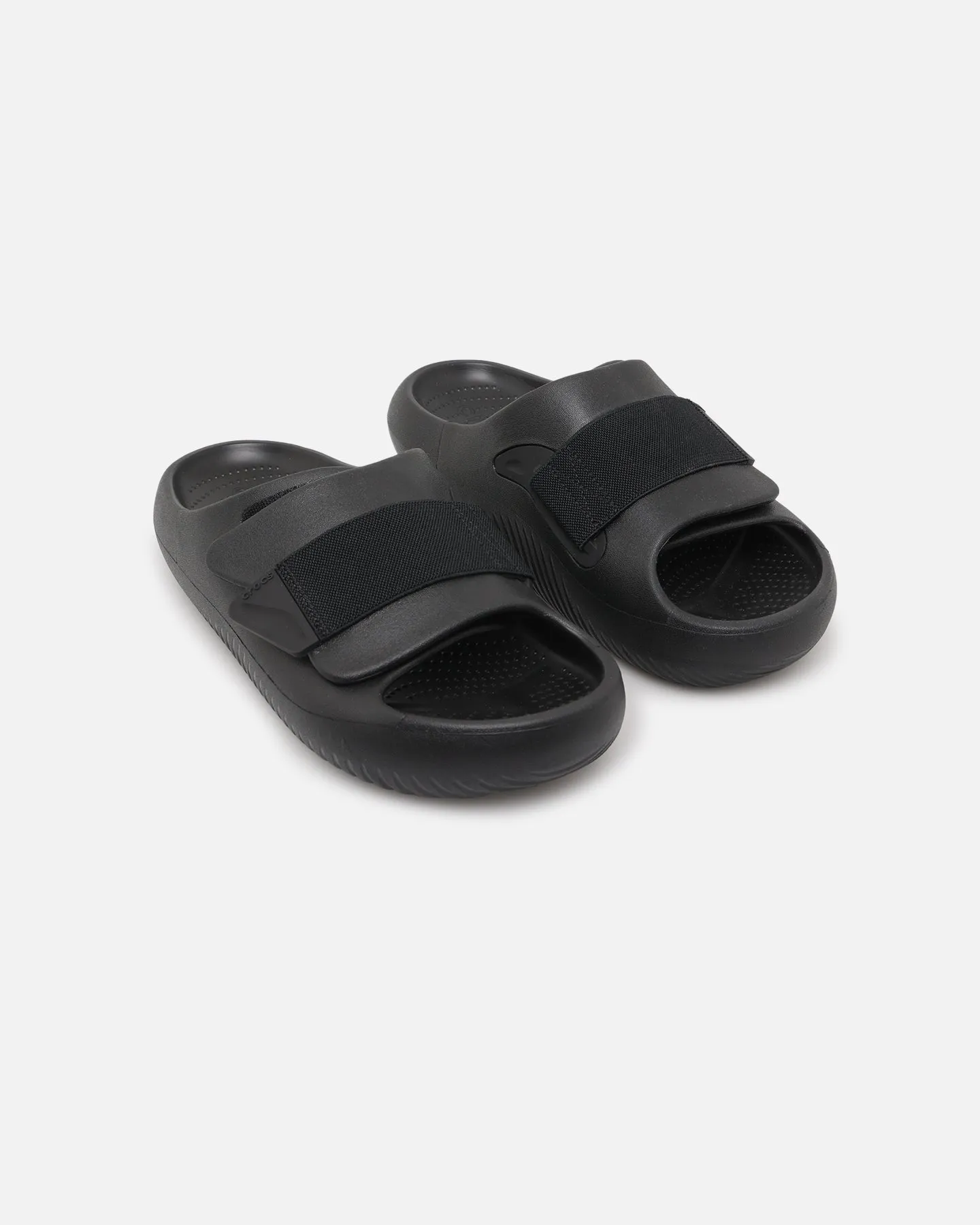 Crocs Mellow Luxe Recovery Slide Black