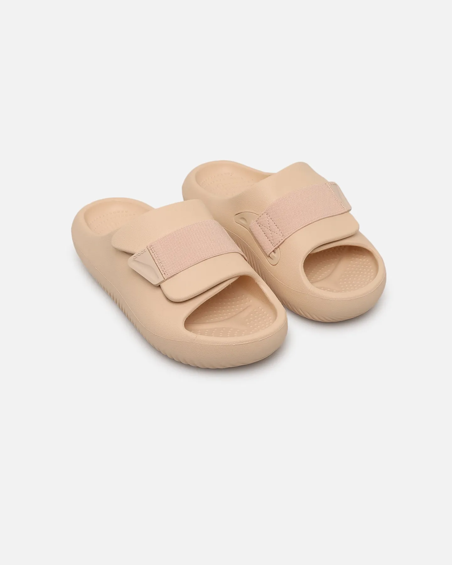 Crocs Mellow Luxe Recovery Slide Bone