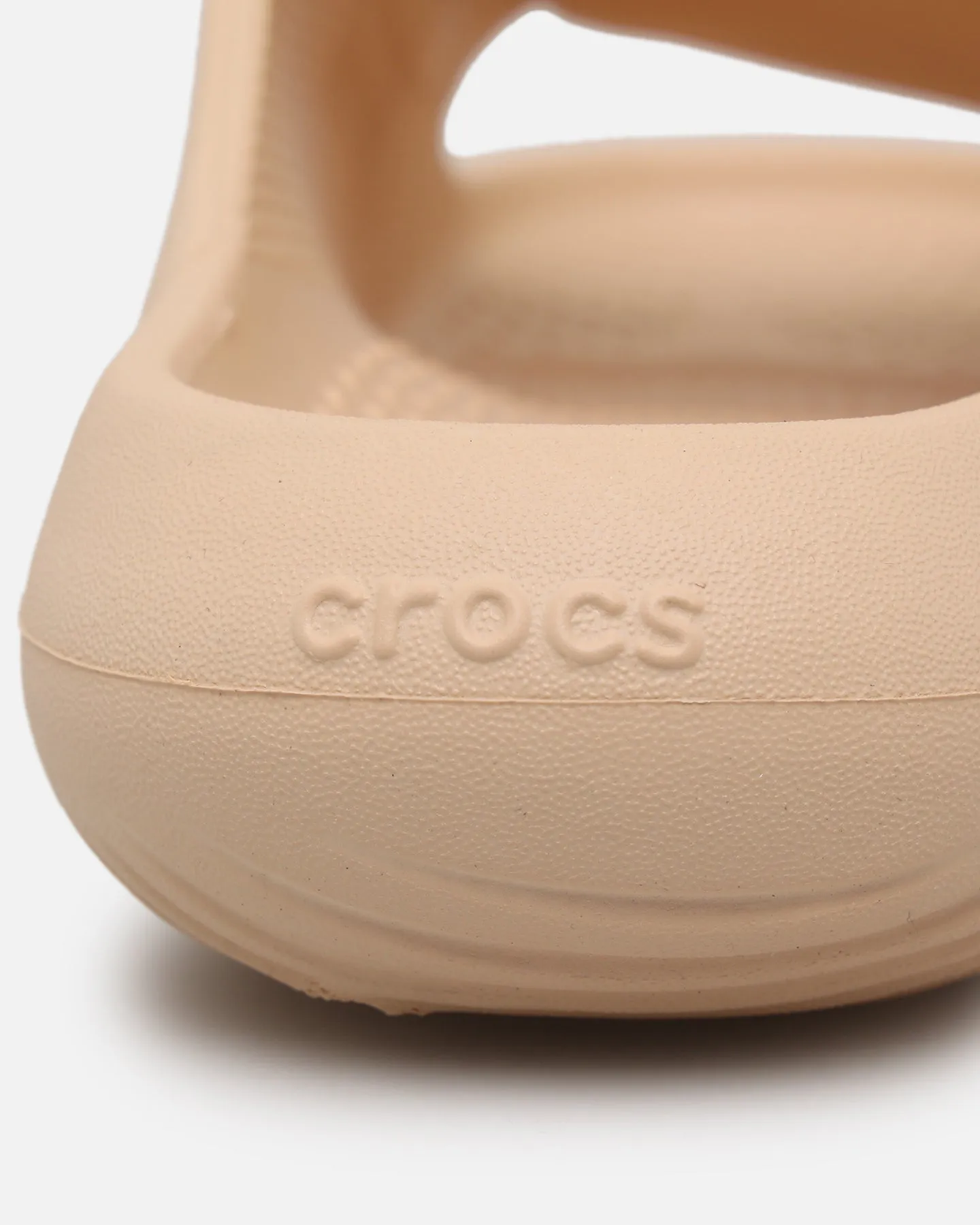 Crocs Mellow Luxe Recovery Slide Bone