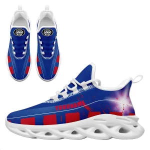 Custom Blue Red Buffalo Maxsoul Shoes Personalized Sneaker FN003-D020260-4