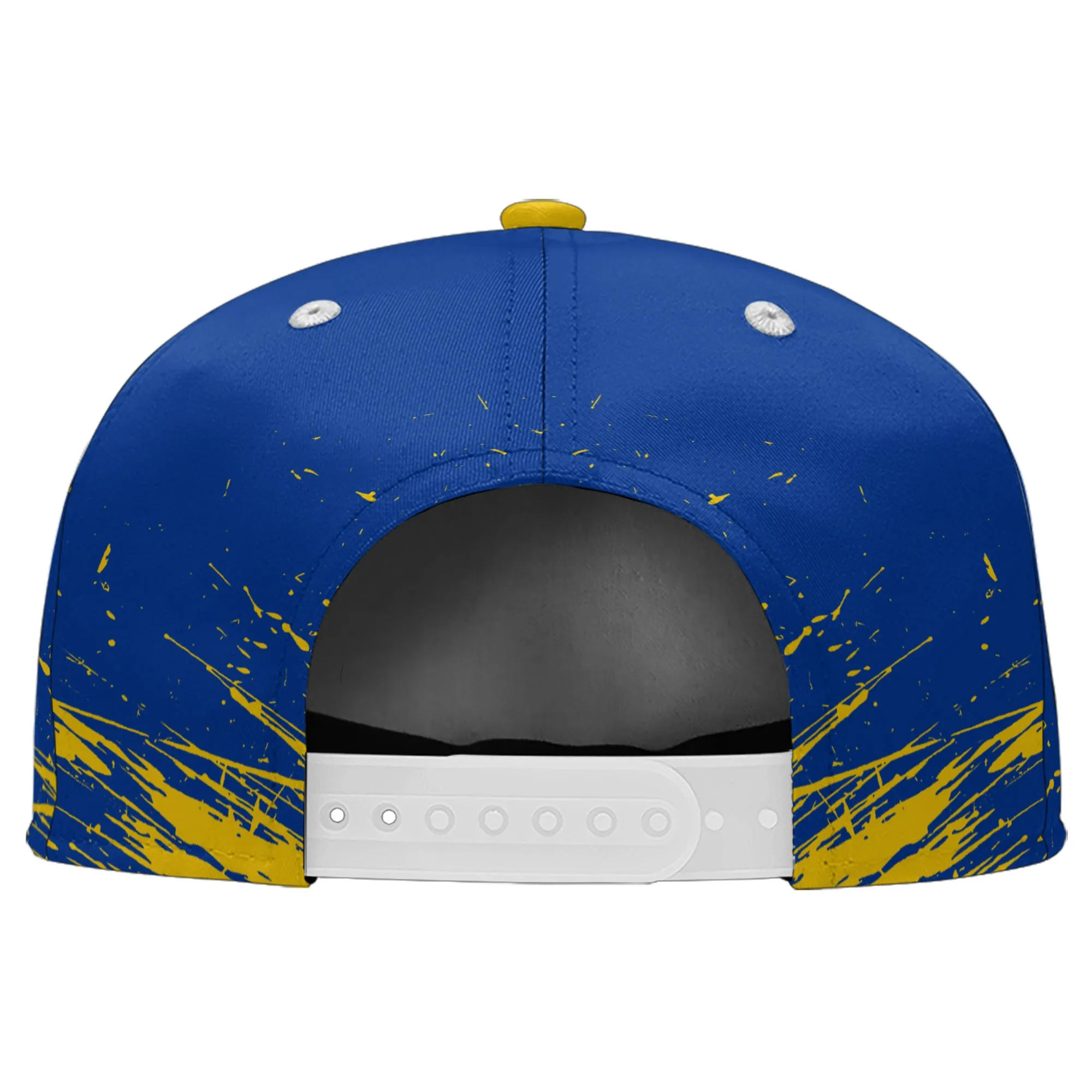 Custom Blue Yellow Los Angeles MaxSoul Shoes and Hat Combo Offer Personalized Combo ZH-D020264-15