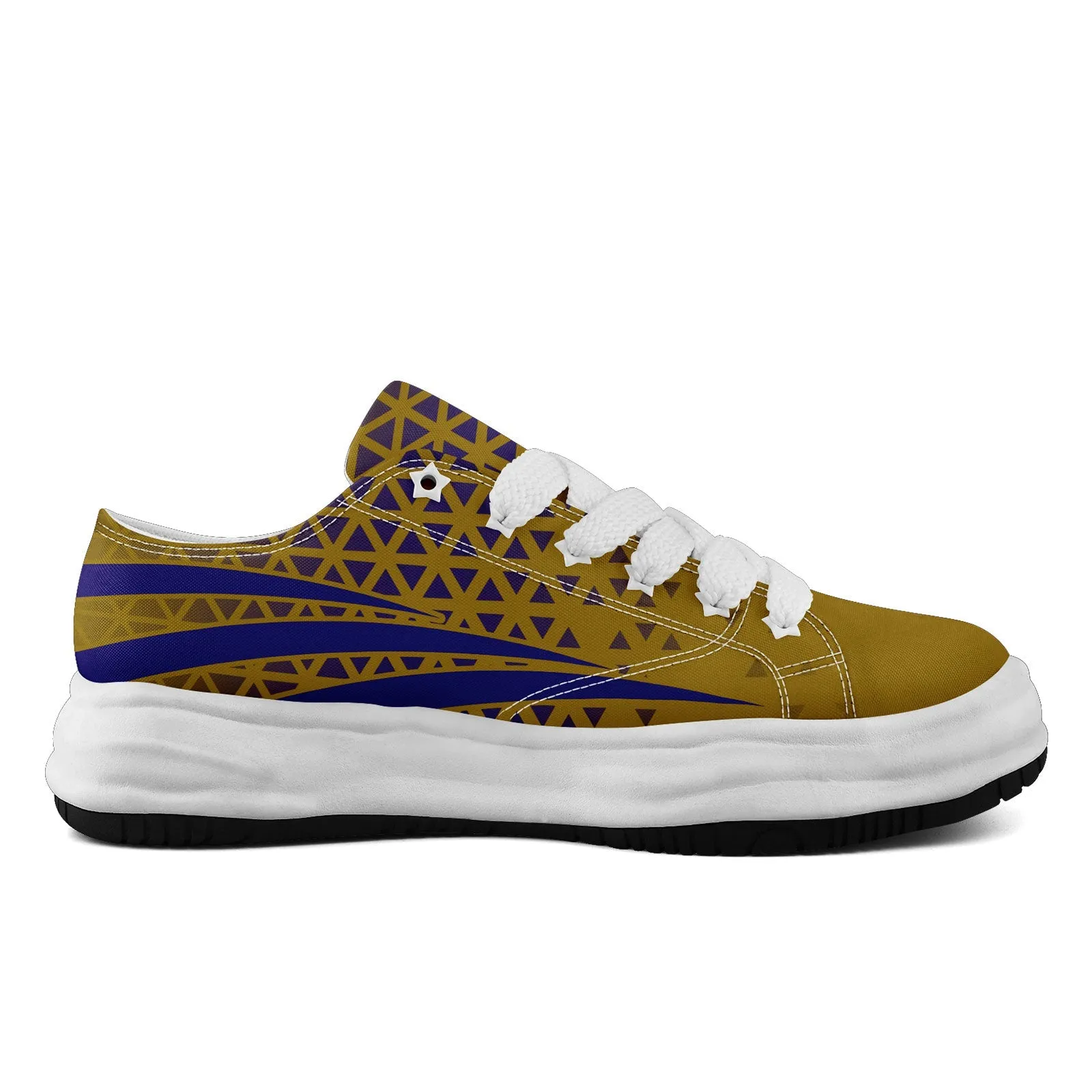 Custom Blue Yellow Maryland Shoes Personalized Sneaker FN038-D023003-2 Custom Online