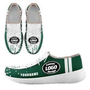 Custom Green White New York Shoes Personalized Sneaker FN042-D020279-28