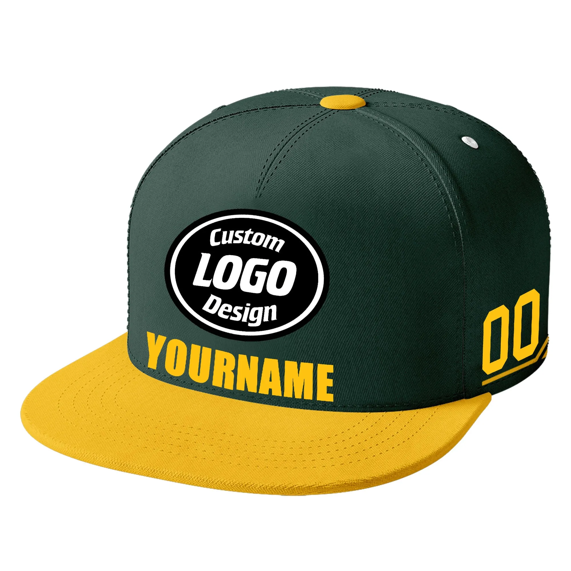 Custom Green Yellow Jersey MaxSoul Shoes and Hat Combo Offer Personalized ZH-bd0b007e-ab