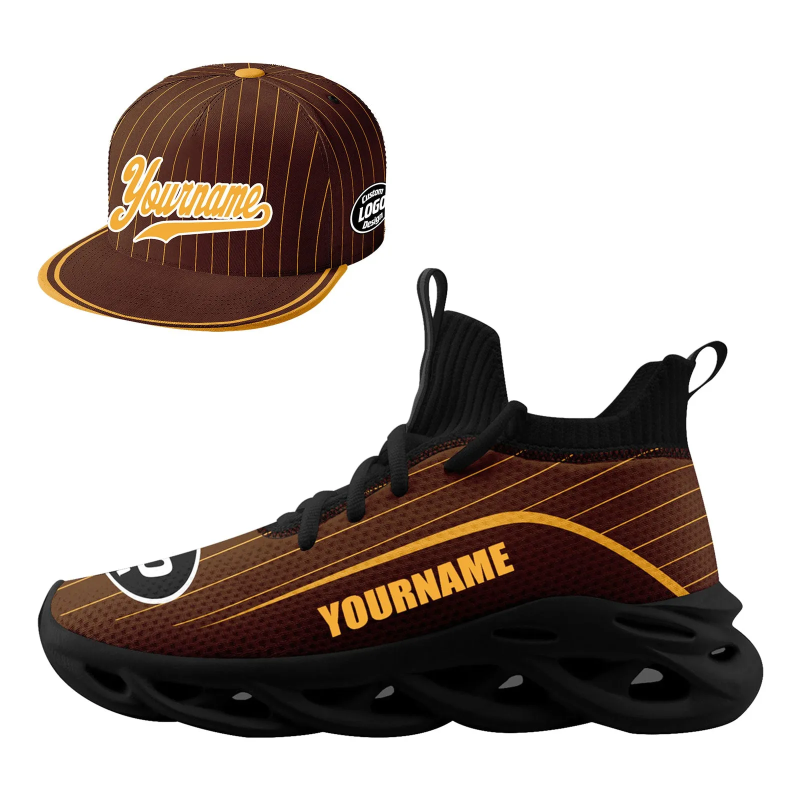 Custom MaxSoul Shoes and Hat Combo Offer Personalized Combo ZH-D020238-11