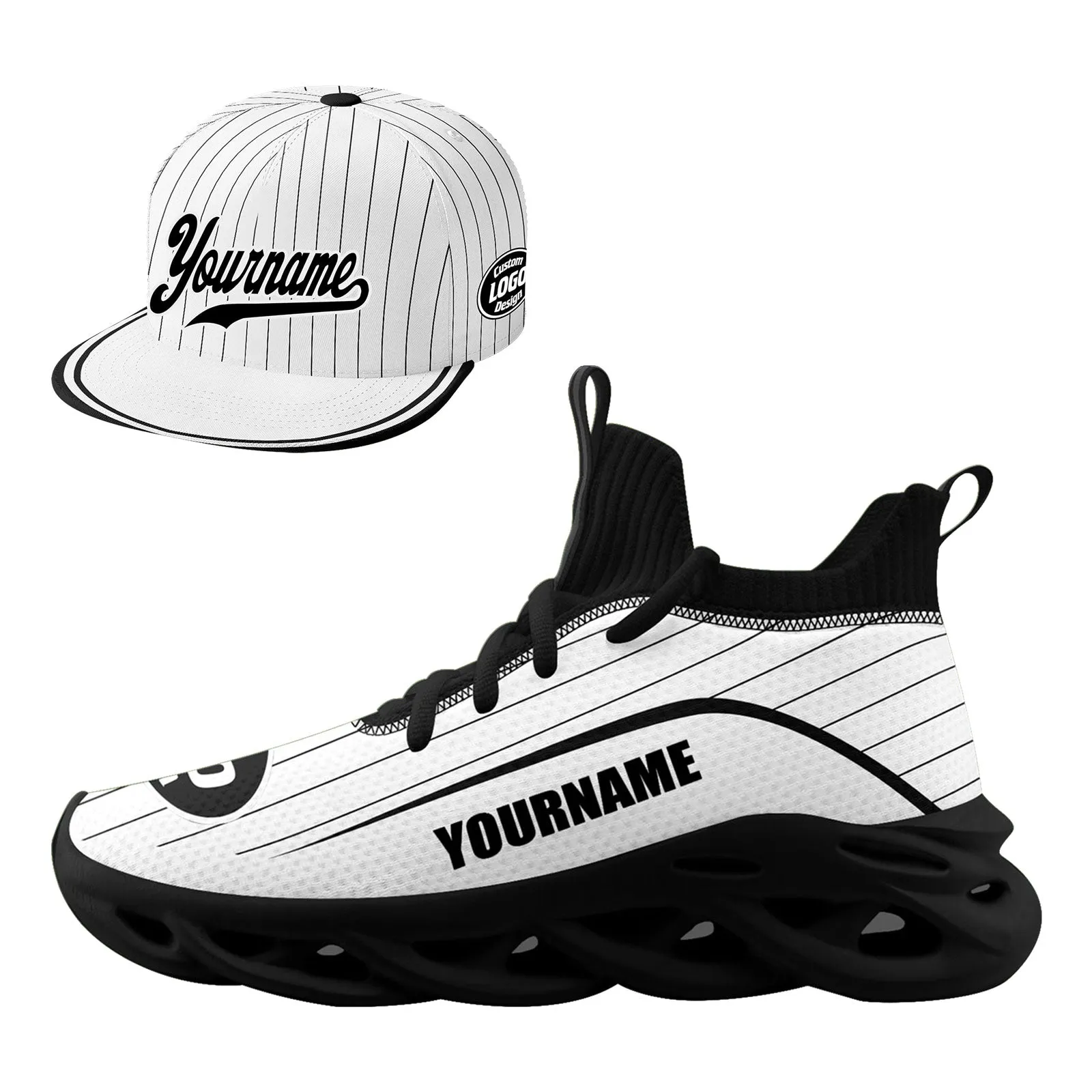 Custom MaxSoul Shoes and Hat Combo Offer Personalized Combo ZH-D020238-20