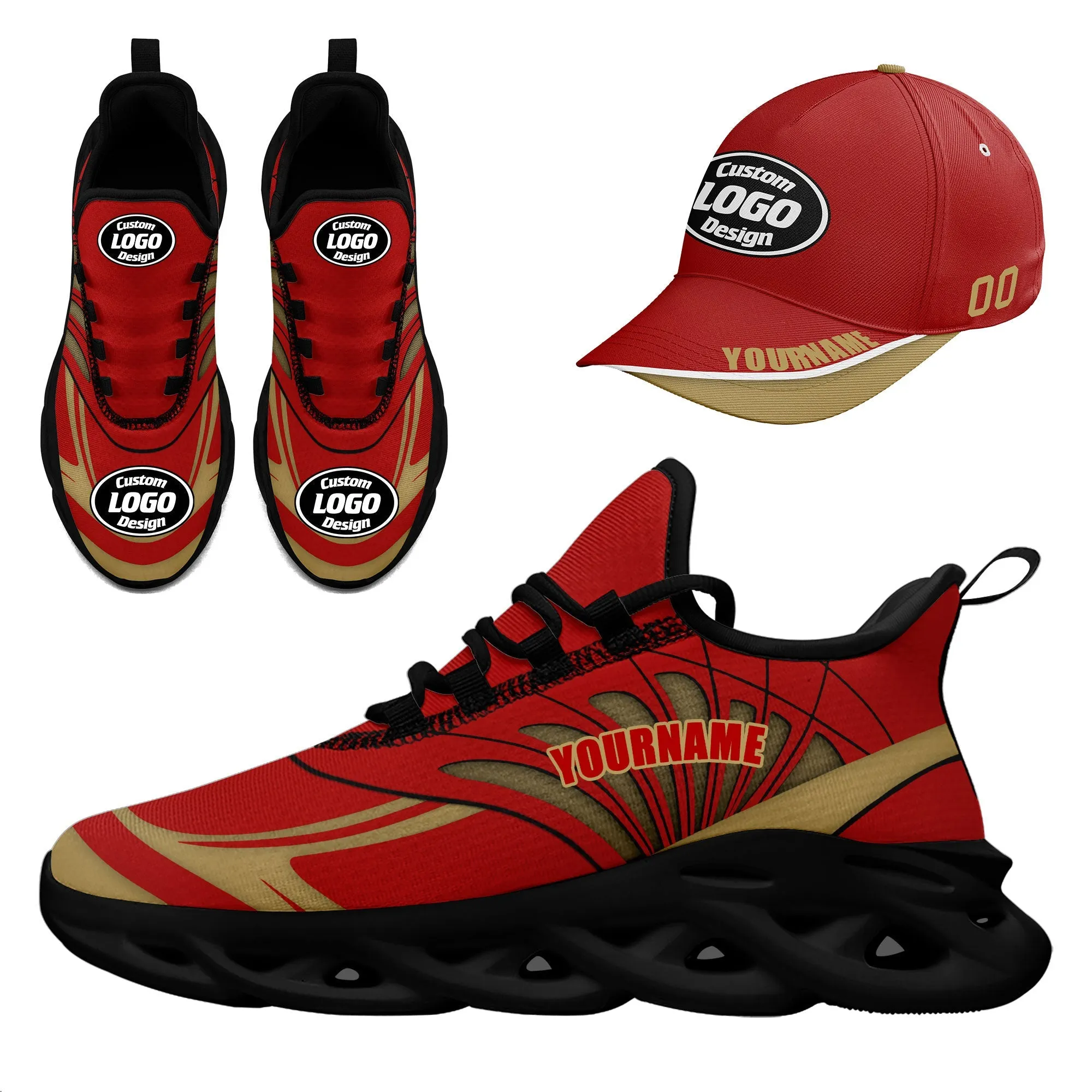 Custom MaxSoul Shoes and Hat Combo Personalized JH-D020105-21