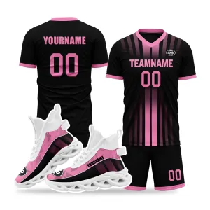 Custom Soccer Uniform Jersey and Maxsoul Shoes Personalized Sneaker Combo ZH-D020159-5