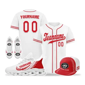 Custom White Jersey MaxSoul Shoes and Hat Combo Offer Personalized ZH-bd0b00e0-ce