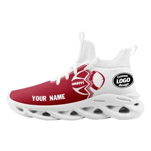 Custom White Red Florida Maxsoul Shoes Personalized Sneaker FN030A-D028017-15