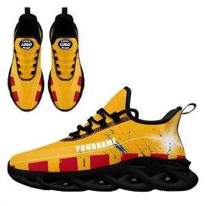 Custom Yellow Red Blue Pittsburgh Maxsoul Shoes Personalized Sneaker FN003-D020260-30