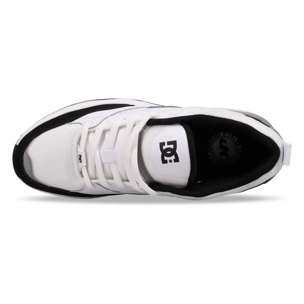 DC 'Ascend S' Skate Shoes (White / Black / Black)