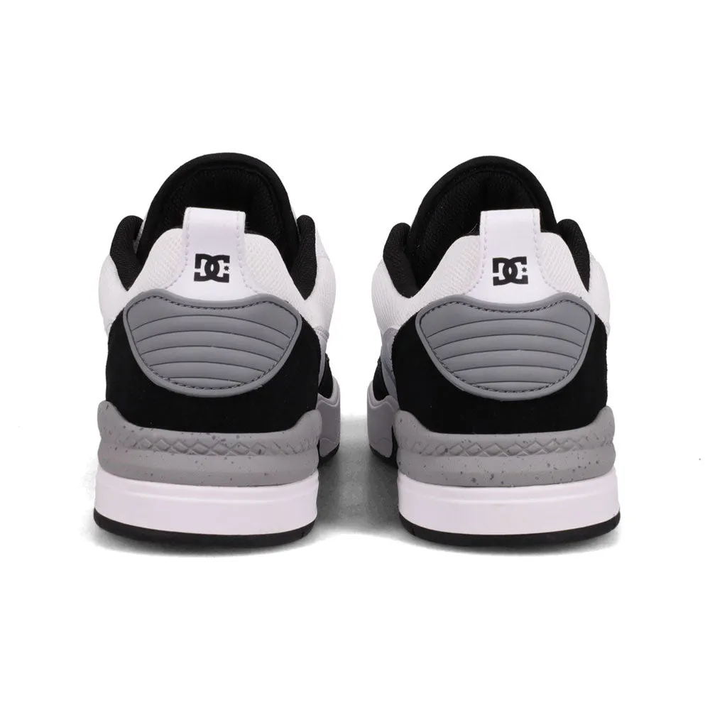 DC 'Ascend S' Skate Shoes (White / Black / Black)