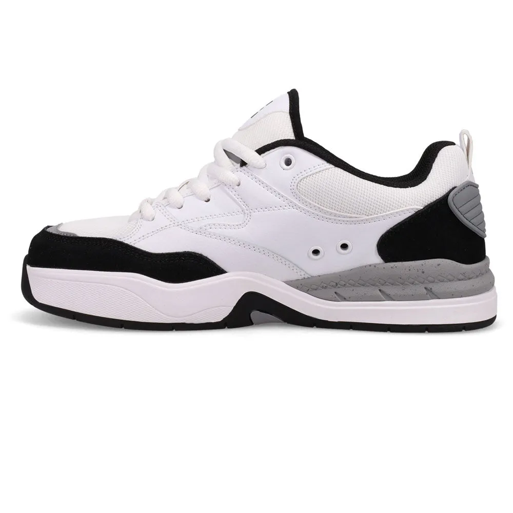 DC 'Ascend S' Skate Shoes (White / Black / Black)