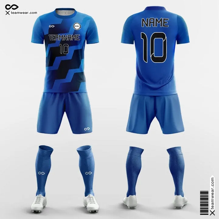 Diagonal - Custom Soccer Jerseys Kit Sublimated for Youth