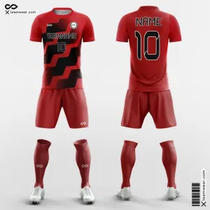 Diagonal - Custom Soccer Jerseys Kit Sublimated for Youth