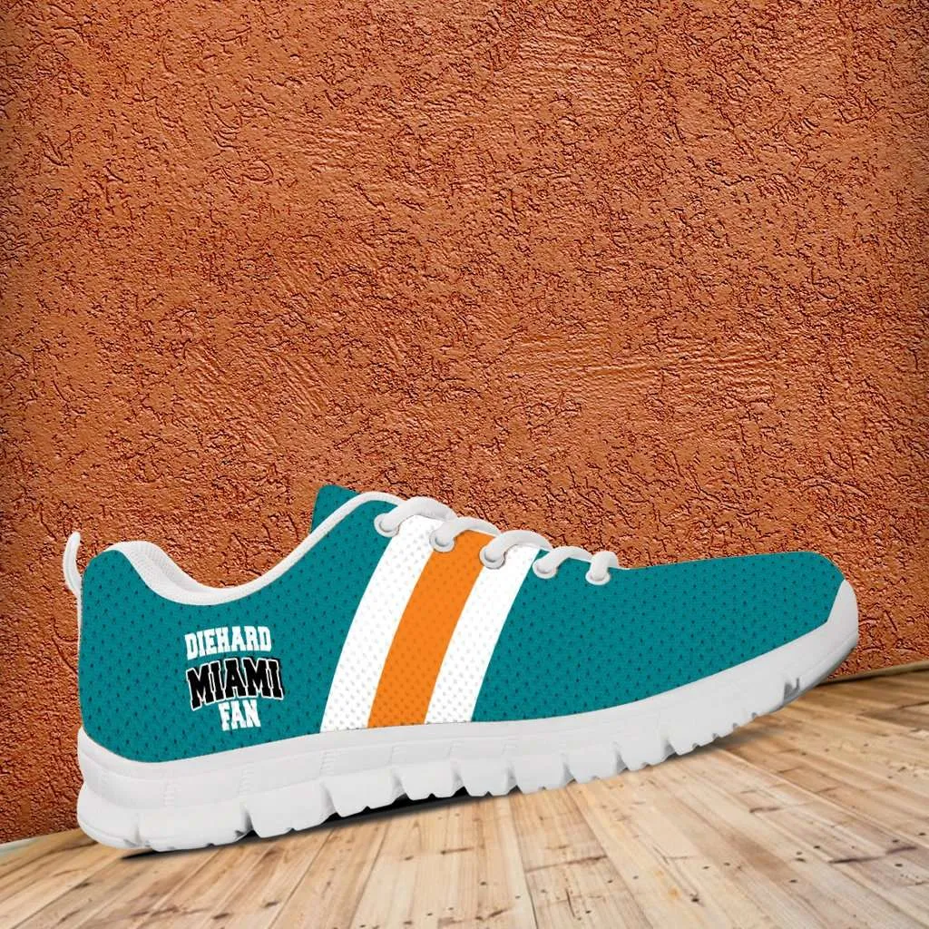 Diehard Miami Fan Running Shoes