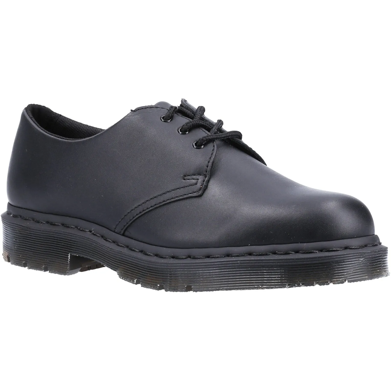 Dr Martens 1461 Mono Slip Resistant Leather Shoes  Black