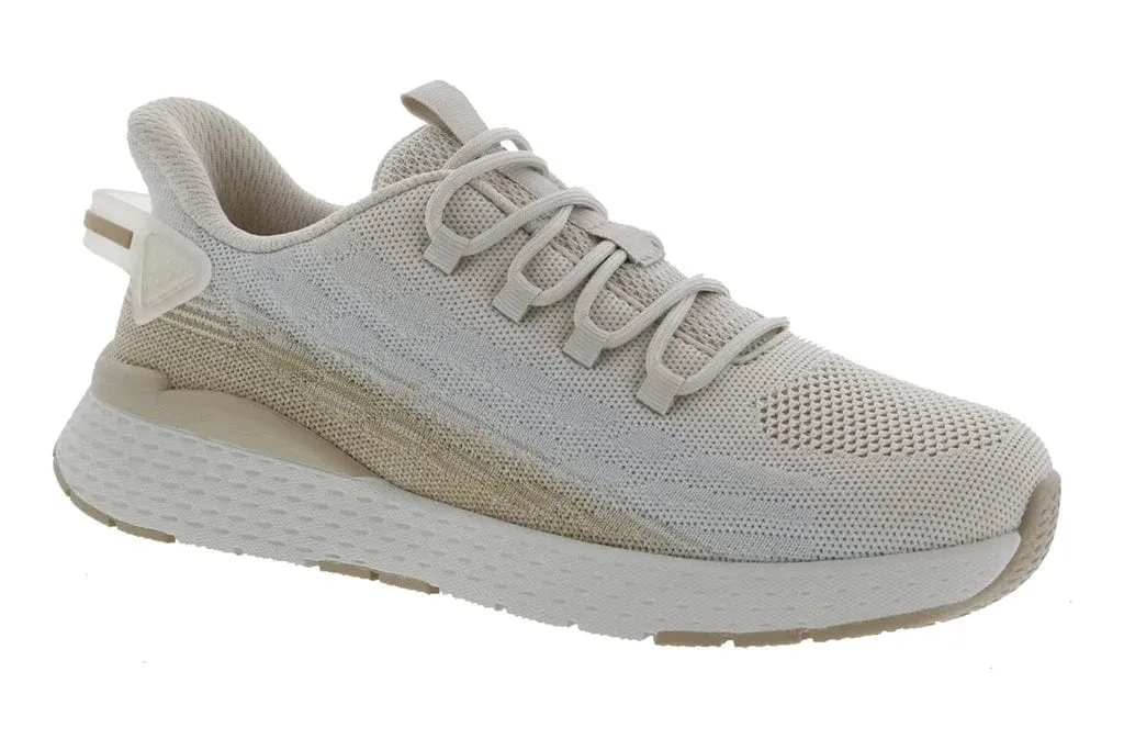 Drew Women's Bestie Athletic Shoes- Taupe Mesh Combo