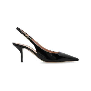 E 'CLAT With Heel Black