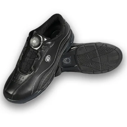 Elite Men’s Predator Black/Carbon Right Hand Bowling Shoes