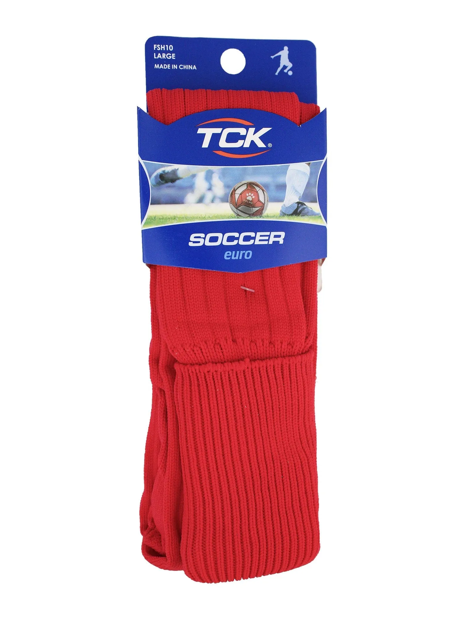 European Soccer Socks Fold Down Top