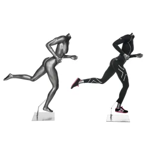 Female Sports Headless Running Mannequin MM-HEF64