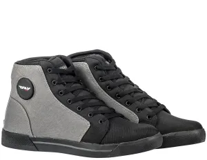 Fly Racing M16 Men's Black/Grey Canvas Riding Shoes