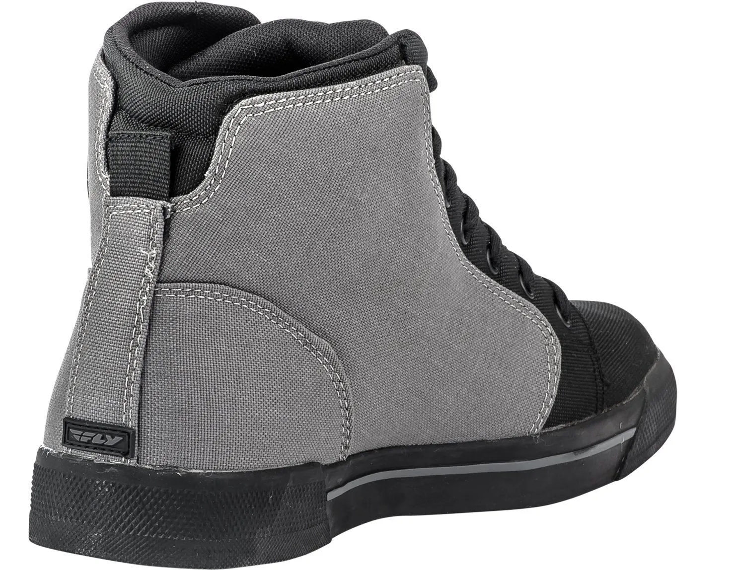 Fly Racing M16 Men's Black/Grey Canvas Riding Shoes