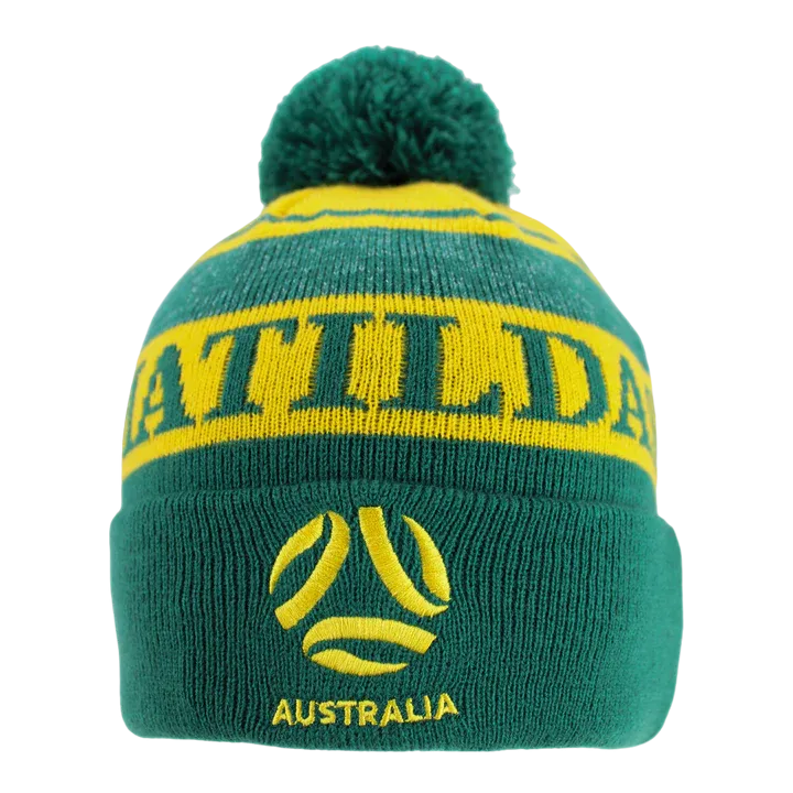 Football Australia Matildas Onside Beanie With Pom