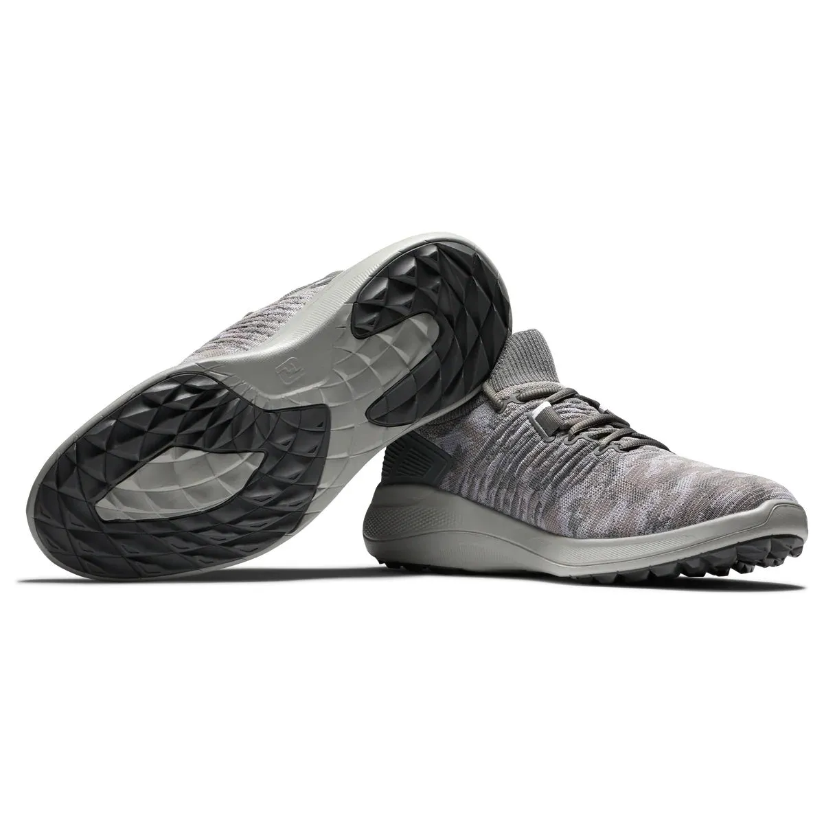 FootJoy FJ Flex XP Mens Golf Shoes Grey Camo 56272 (PREVIOUS SEASON STYLE)