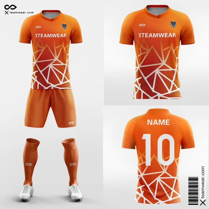 Geometric Pattern - Custom Soccer Jerseys Kit Sublimated for Youth