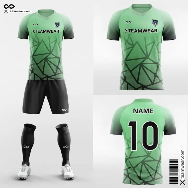 Geometric Pattern - Custom Soccer Jerseys Kit Sublimated for Youth