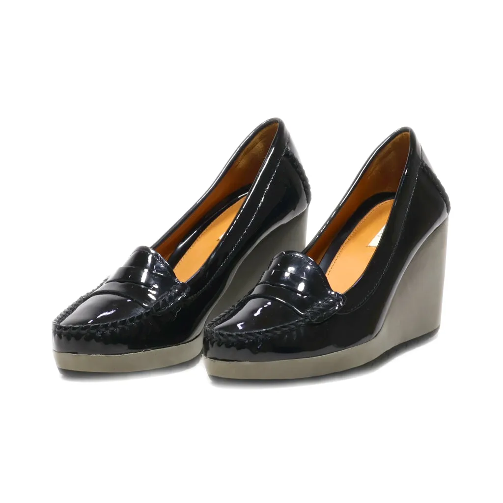 Geox Wedge Shoes Latex Black Colour For Women