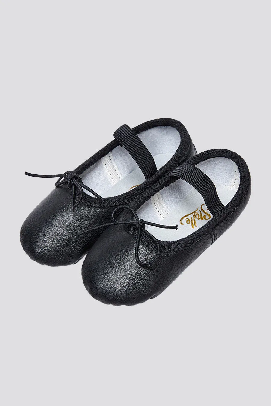 Girl's Premium Leather Ballet Shoes (Full Sole)