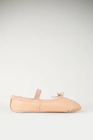 Girl's Premium Leather Ballet Shoes (Full Sole)