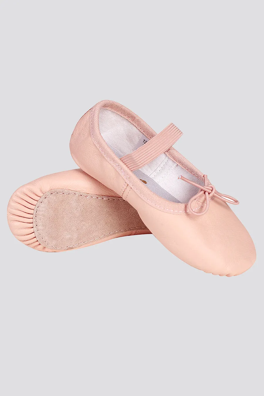 Girl's Premium Leather Ballet Shoes (Full Sole)