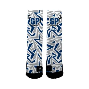 Glacier Peak Boys Soccer Maze Socks