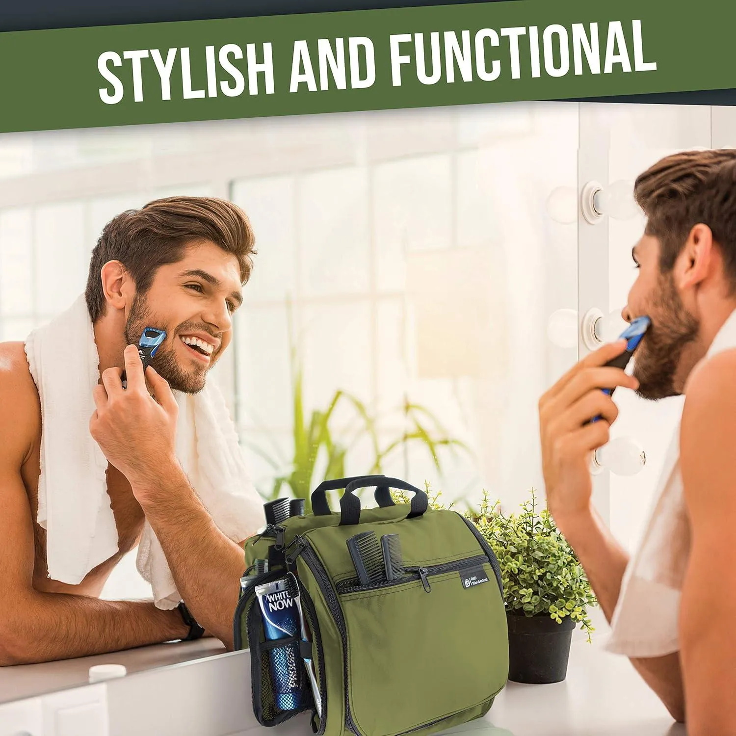 Hanging Toiletry Bag for Men