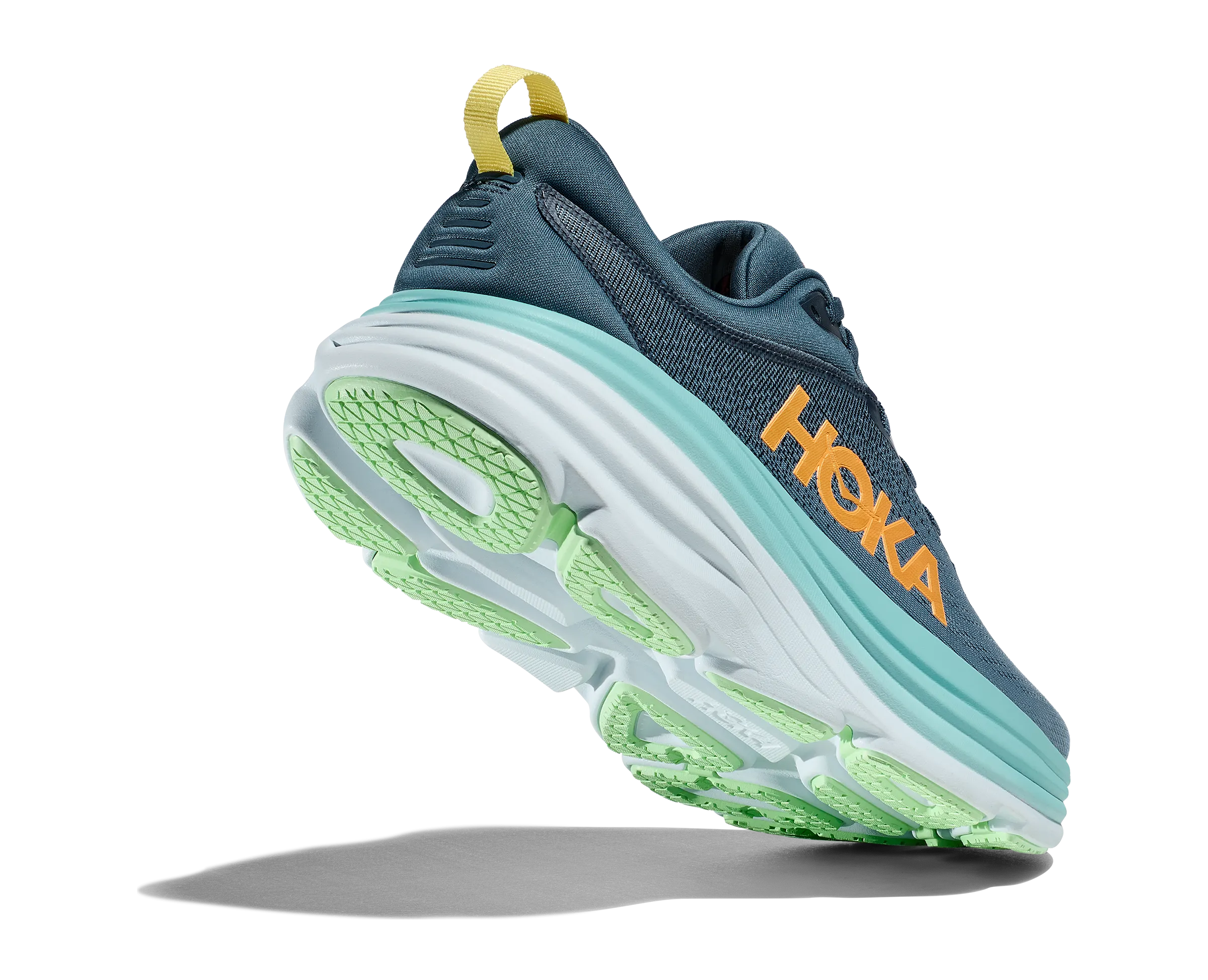 Hoka Mens Trainer Bondi 8 Real Teal/Shadow