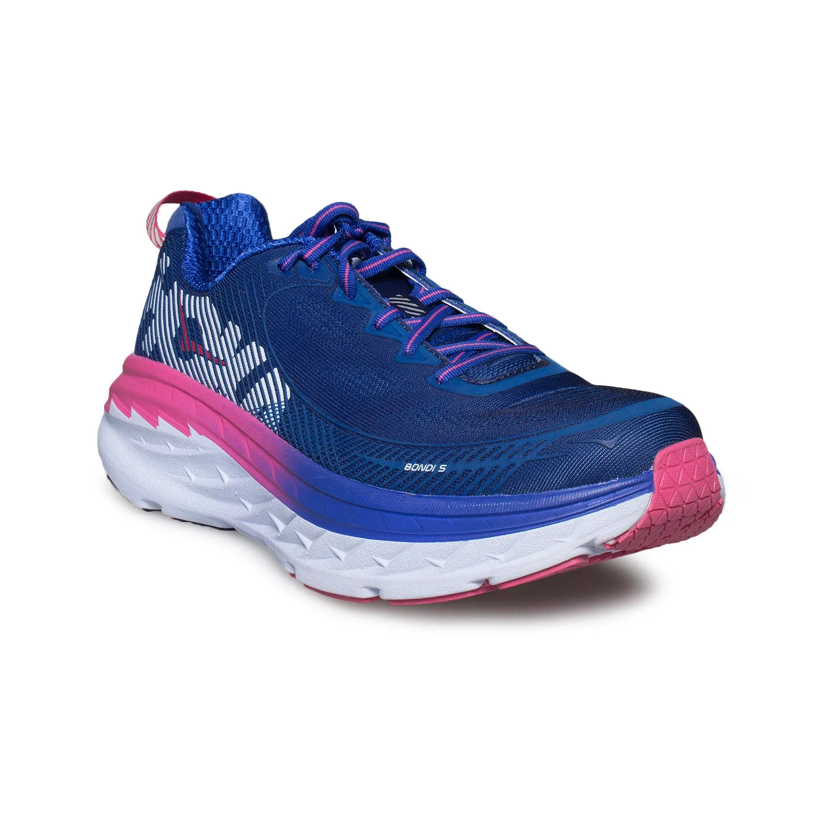 Hoka One One Bondi 5 Blueprint / Surf The Web Running Shoes - Women's