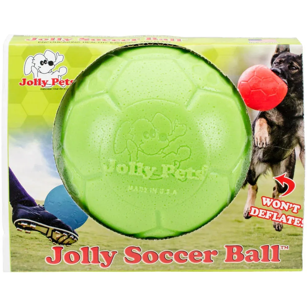 Jolly Pets Jolly Soccer Ball 6" Dog Toy