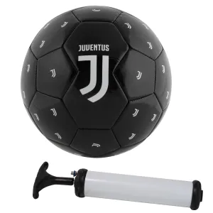 Juventus FC Soccer Ball Kit, Size 5 with Pump & Carry Bag Maccabi Art